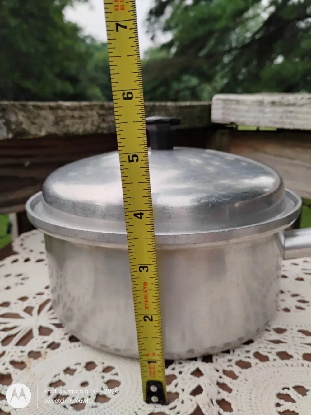 vintage Vita Craft anodized heavy gauge aluminum 1-quart sauce pan matching lid